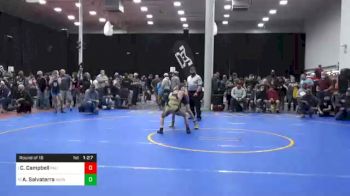 102 lbs Prelims - Cole Campbell, Palisades vs Alex Salvaterra, Avon Grove
