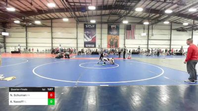 75 lbs Quarterfinal - Nathan Schuman, PA vs Alexander Nassiff, FL