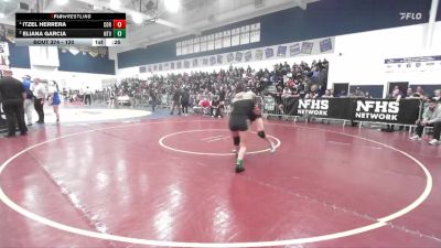 120 lbs 3rd Place Match - Itzel Herrera, Corona vs Eliana Garcia, Northview