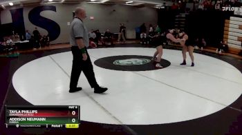 235 lbs. Cons. Round 7 - Tayla Phillips, Edwardsville (H.S.) vs Addison Neumann, Eureka