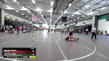 105 lbs 3rd Place Match - Kipton Lewis, Waverly Area Wrestling Club vs Nolan Seman, PINnacle