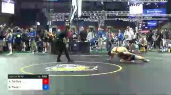 112 lbs Consi Of 16 #2 - Kaila Del Toro, Illinois vs Bayley Trang, Texas