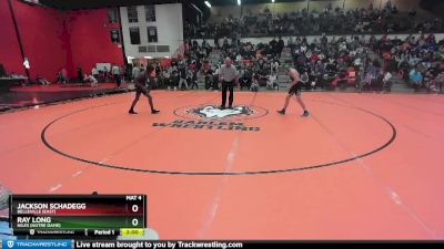 106 lbs Champ. Round 1 - Jackson Schadegg, Belleville (EAST) vs Ray Long, Niles (NOTRE DAME)