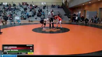 138 lbs Semifinal - Samual Baldwin, Blaine vs Jake Anderson, Mount Baker