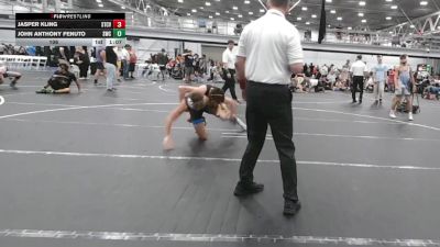 106 lbs Round 5 (6 Team) - John Anthony Fenuto, Seagulls WC vs Jasper Kling, Steller Trained Caij Vanda