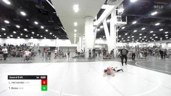 54 lbs Consi Of 8 #2 - Lucas Hernandez, Tucson Pride WC vs Trenton Boisa, Warriors Of Christ