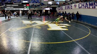 106 lbs Consolation - Josiah Guerrero, North Central vs James Kay, Dixie