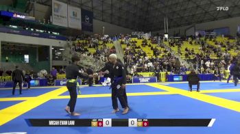 Kaua Diogo Abrantes Ribeiro vs Micah Evan Lam 2025 World Jiu-Jitsu IBJJF Championship