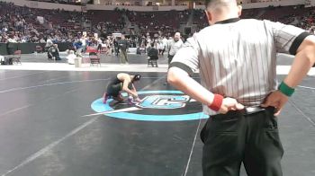 4A 132 lbs 5th Place Match - Manny Valdez, Belen vs Kai Gachupin, St. Pius X