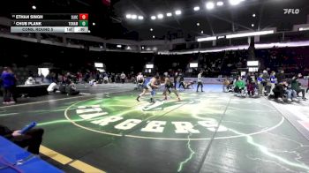 175 lbs Cons. Round 5 - Ethan Singh, Southlake Carroll vs Chub Plank, Tonasket