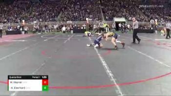 D1-103 lbs Quarterfinal - Koen Eberhard, Oxford vs Wyatt Hepner, Grosse Pointe South