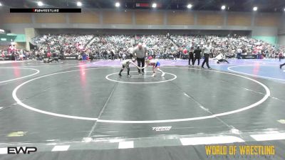 55 lbs Round Of 32 - Hank Deckard, Raw Wrestling Club vs Hunter Romero, Greenwave Youth Wrestling Club
