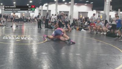 285 lbs Rr Rnd 3 - Taiyo Gemme, Triple T Elite - BHSE vs Jackson Eldridge, VA Team Predator - BHSE