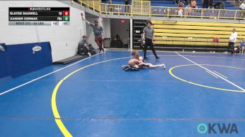 58 lbs Consolation - Slayde Bagwell, Tuttle Wrestling vs Xander Cermak, Perry Wrestling Academy