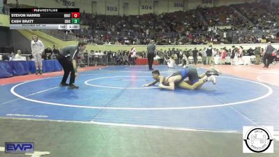 113 lbs Round Of 32 - Stevon Harris, Unattached Assassins vs Cash Bratt, Chickasha Wrestling