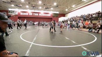 46 lbs Rr Rnd 3 - Amelia Mairel, Perry Wrestling Academy vs Braylee Dilbeck, Woodland Wrestling Club