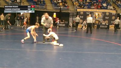 65 lbs Consy 1 - Brayden Rozzo, Chartiers-Houston vs Camden Stauffer, Port Allegany