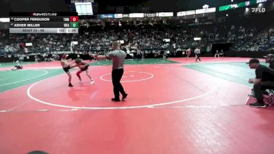 96 lbs Champ. Round 1 - Asher Miller, WKA2 vs Cooper Ferguson, TWM1