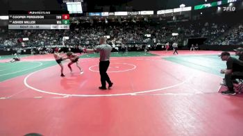 96 lbs Champ. Round 1 - Asher Miller, WKA2 vs Cooper Ferguson, TWM1