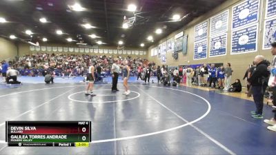 120 lbs Champ. Round 2 - Galilea Torres Andrade, Pioneer Valley vs Devin Silva, Bullard