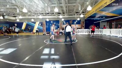 132 lbs Round 5 (8 Team) - Izak Rodriguez, Funky Monkey vs Jeffery Hartley, Palm Harbor WC