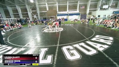 120 lbs Round 3 (8 Team) - Louden Elliott, Colorado vs Brendon Oehme, South Dakota