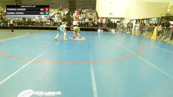 140-J lbs Round Of 16 - Thomas Jaeger, Militia Wrestling Club vs Daniel Cooke, Fightin Irish Wrestling Club