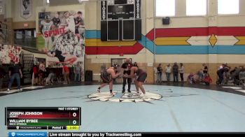 285 lbs Champ. Round 1 - William Bybee, Rock Springs vs Joseph Johnson, Sidney