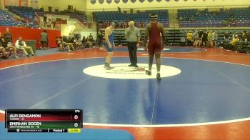 175 lbs Quarters & 1st Wb (16 Team) - Emirhan Gocen, Chattahoochee HS vs Alfi Dengamon, Tucker