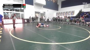 175 lbs Cons. Semi - Kaden Curry, SJ Bosco vs Mason Sauls, Chaparral