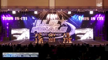 Alpha Athletics - Howel Squad [2026 L1 Youth - Flex - D2 Day 1] 2026 The U.S. Finals Virginia Beach