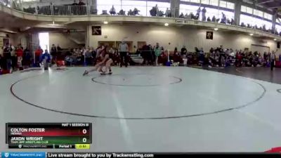 92 lbs Cons. Round 4 - Jaxon Wright, Team Jeff Wrestling Club vs Colton Foster, Indiana