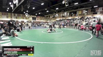 108 lbs Round 1 - Andrew Flores, Rough House Wrestling vs Santiago Guillent, Socal Grappling Wrestling Club