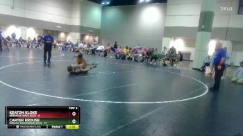 120 lbs Round 4 (16 Team) - Keaton Kloke, Nebraska Wave Hogs vs Carter Krouse, Indiana Smackdown Gold