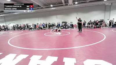 70 lbs Cons. Round 4 - Carlos Stanton Jr., Tucson Cyclones vs Michael Lopez, Black Fox Wrestling Academy