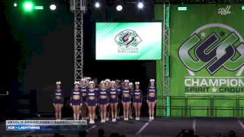ICE - Lightning [2026 L6 Senior Coed - XSmall Day 2] 2026 CSG Grand Nationals
