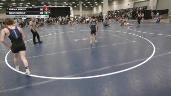 120 lbs Quarters - Adrian Mincey, Simley-MN Elite vs Cruz Enderle, Greater Heights Wrestling