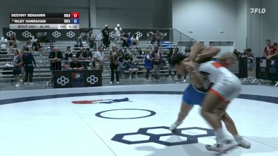 65 kg Cons. Quarters - Destiny Benjamin, Colorado vs Riley Hanrahan, Team Nazar Training Center