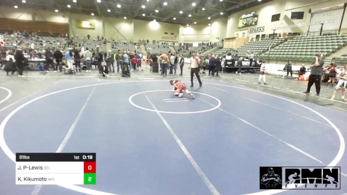 81 lbs Consolation - Jase Price-Lewis, Del Norte vs Kaeden Kikumoto ...