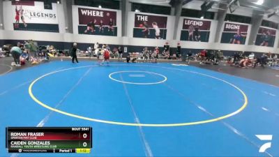 190 lbs Semifinal - Caiden Gonzales, Randall Youth Wrestling Club vs Roman Fraser, Spartan Mat Club