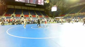 100 lbs Cons 8 #1 - Atlee DeWitt, Iowa vs Cade Johnston, California