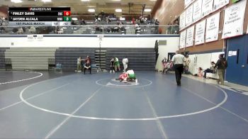 132 lbs 1st Place Match - Jayden Alcala, Middleton Wrestling Club vs Finley Davis, Suples Wrestling Club