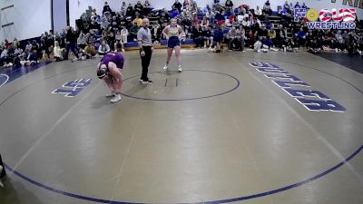 190 lbs Quarterfinal - Alaina Claassen, Plum Hs vs Riley Peffer, Butler