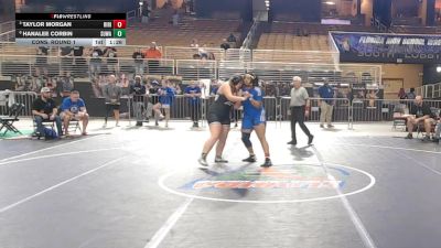 235 lbs Cons. Round 1 - Taylor Morgan, Riverview (Riverview) vs Hanalee Corbin, Suwannee