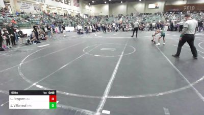 62 lbs Quarterfinal - Liam Frogner, USA Gold vs Jayvin Villarreal, Dinuba Wrestling