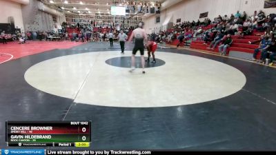 165 lbs Round 1 - Cencere Browner, Smoky Hill vs Gavin Hildebrand, Rock Canyon