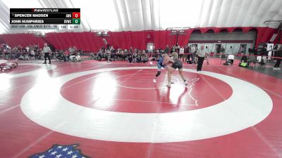 USA Junior Boys - 165 lbs Semis - Spencer Madsen, Askren Wrestling Academy vs John Humphries, Brazos Valley Wrestling Club
