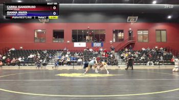 138 lbs Semifinal - Gianna Anaya, Emmanuel University vs Carina Giangeruso, Presbyterian
