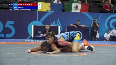 61 kg Qualif. - Natalie Wojciechowski, Canada vs Sophia Paius, Romania