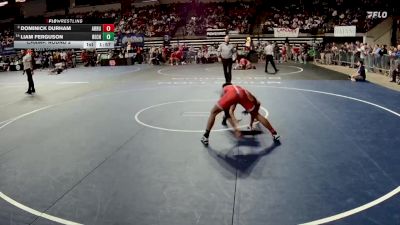 D 2 138 lbs Champ. Round 2 - Dominick Durham, Archbishop Rummel vs Liam Ferguson, Belle Chasse